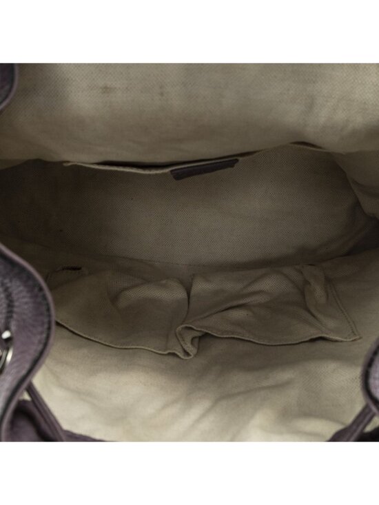 Gucci Bamboo Backpack Tassel Purple Calfskin Leather main image 6